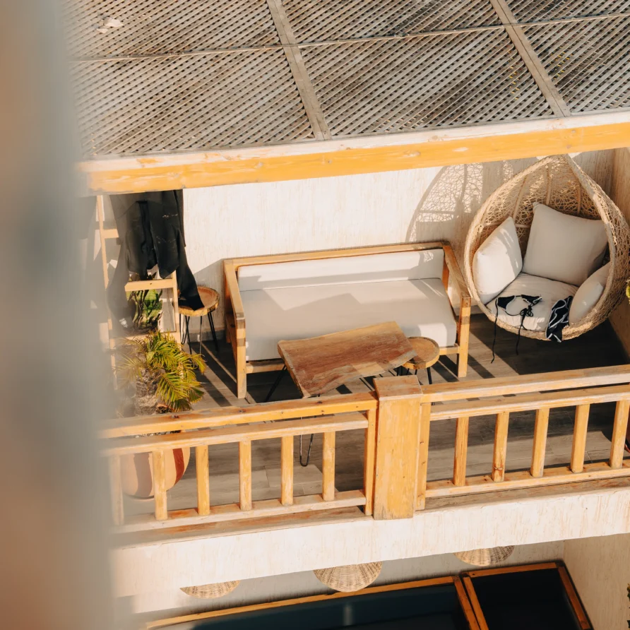 dormotery room in imsouane at residence surf camp