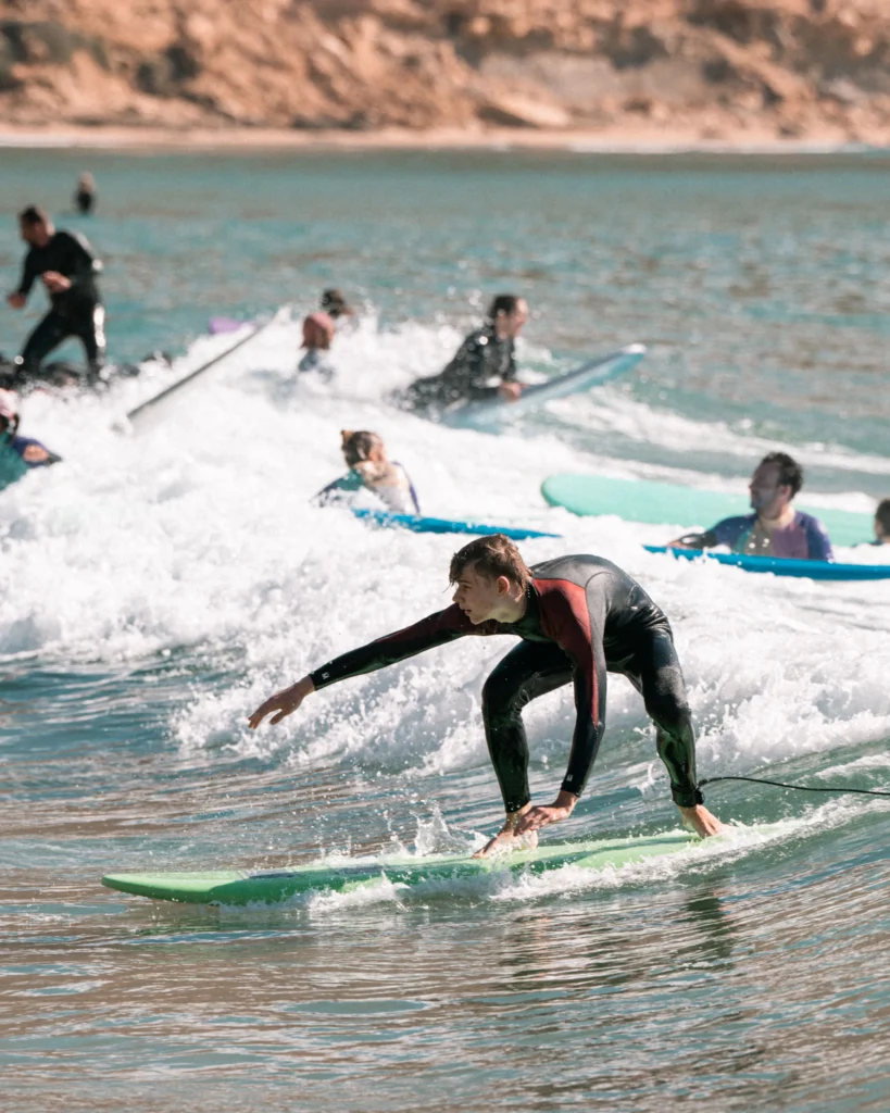 with imsouane surf camp kids learn to surf in short time with no risque