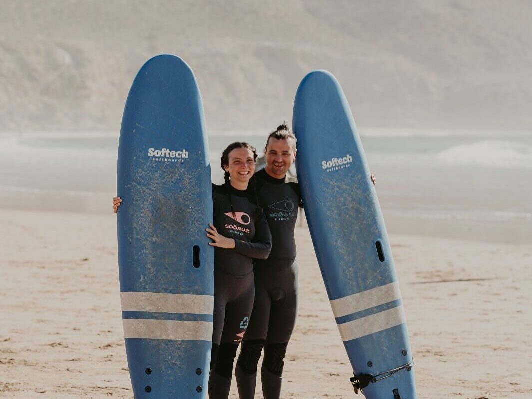 learn to surf in imsouane with residence surf camp