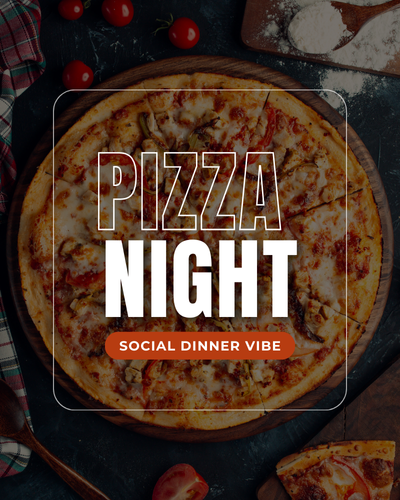 Pizza Night imsouane A fun group dinner night with good vibes and great slices.